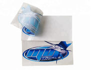 Pernalised silk print outdoor die cut UV resistant waterproof clear PVC car decal sticker supplier