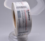 Custom glossy lamination waterproof jar vial packaging self adhesive sticker labels printing supplier