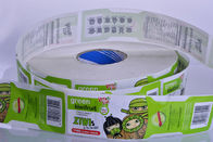 Custom printing self adhesive waterproof food drink juice bottle packaging sticker labels supplier