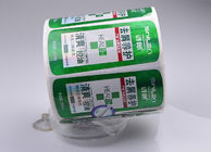 Custom printing high quality shiny self adhesive plastic vinyl shampoo packaging sticker labels supplier