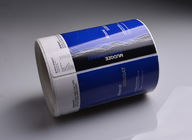 Personalized printed cmyk full color sticky paper roll packaging labels supplier