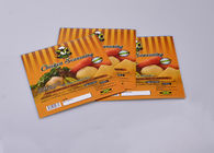 Printing personalized sticky paper chicken seasoning can packaging sticker label supplier