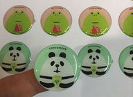 Custom printing self adhesive round epoxy dome resin gel sticker supplier