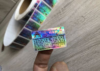Customized self adhesive PET hologram laser anti counterfeit label supplier
