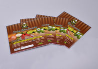 Printed waterproof adhesive paper sheet packaging label sticker for Chicken Spice Seasoning supplier