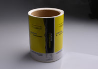 Glossy self adhesive paper Almond Macadamia Sour Cherry nougat food container packaging labels in roll supplier